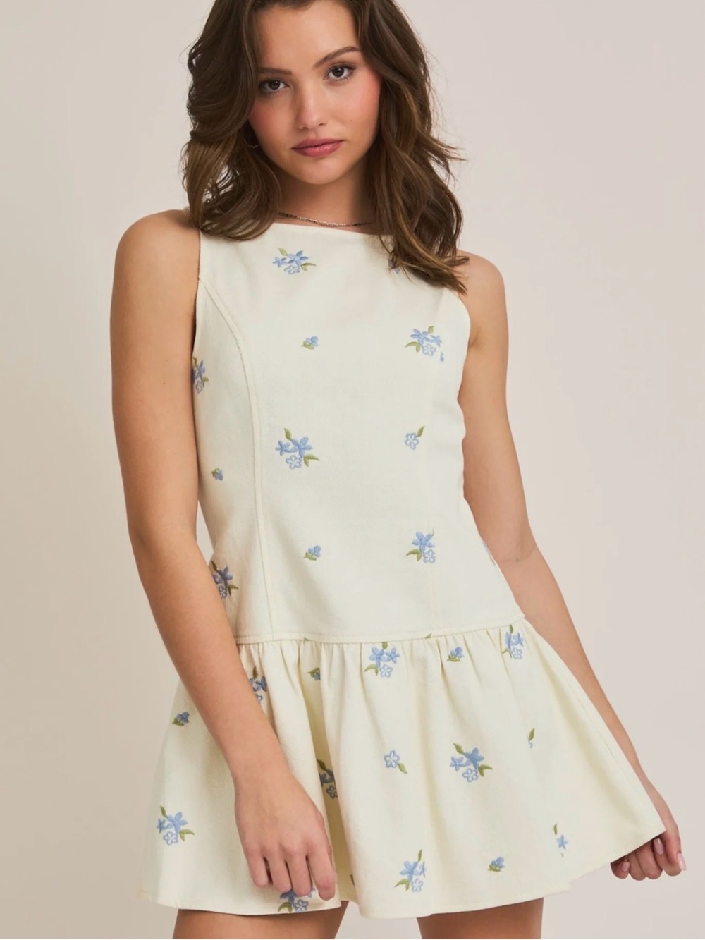Le Lis Garden Bliss Embroidered Floral Dres